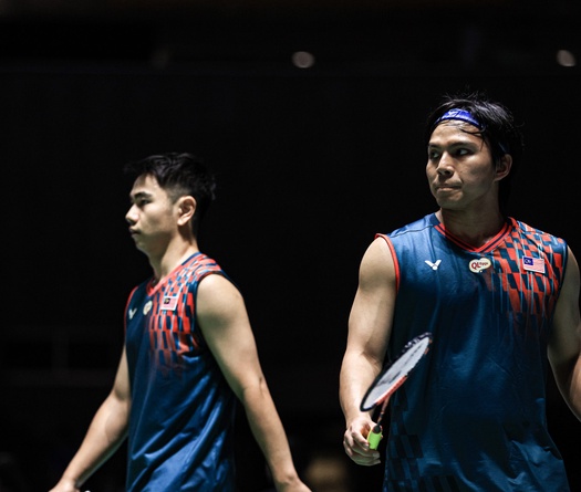 Thailand Open 2026: Goh Sze Fei và Nur Izzuddin gánh vác hy vọng cuối cùng của cầu lông Malaysia