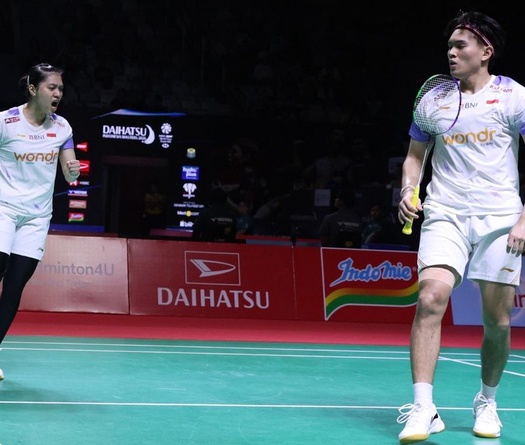 Giải cầu lông Indonesia Masters 2026: Adnan/Indah loại hạt giống số 7 của Malaysia