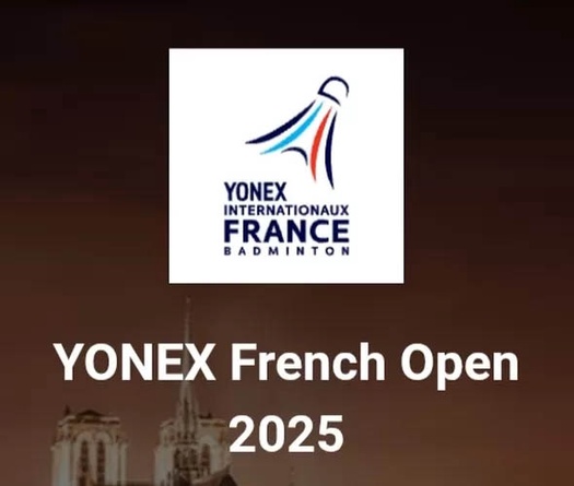 Lịch thi đấu cầu lông French Open năm 2025 mới nhất ngày 26/10