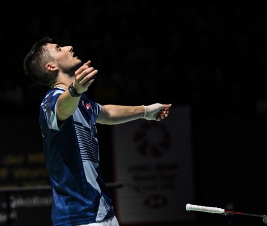 Giải cầu lông Swiss Open 2025: Christo Popov lần đầu đánh bại Li Shi Feng