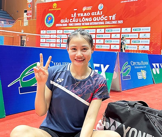 Chủ nhà có 5 đại diện tranh suất đấu tứ kết Giải cầu lông CIPUTRA HANOI - Vietnam International Challenge năm 2025