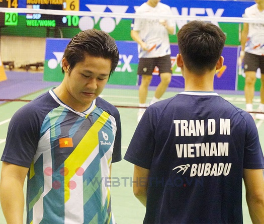 Đôi nam Cầu Lông vô địch quốc tế Nguyễn Đình Hoàng / Trần Đình Mạnh bất ngờ không được dự SEA Games 33