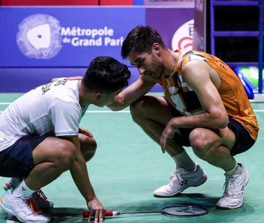 Giải vô địch cầu lông thế giới 2025: Sau trận đấu khó khăn là khoảnh khắc dịu dàng!