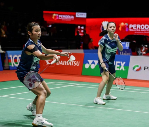 Cầu lông Syed Modi International 2025: Đôi Nữ Malaysia Carmen / Xin Yee lần đầu vào Bán Kết World Tour