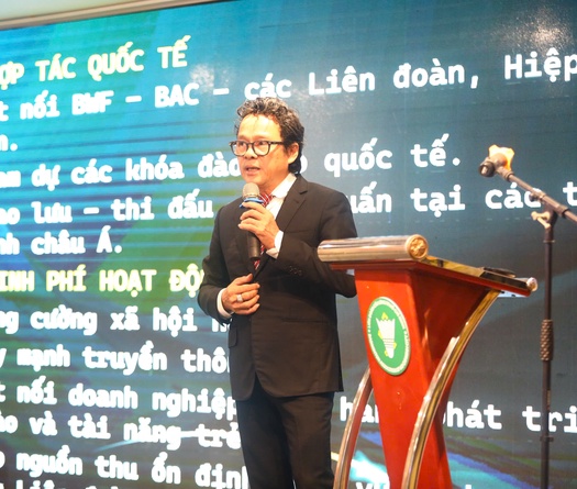 Cầu lông TP.HCM "chuyển mình": Chủ tịch Nguyễn Phương Nam nhận trọng trách lịch sử