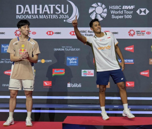 Cầu lông Thailand Masters 2026: Panitchaphon loại nhà đương kim vô địch, hướng tới phần thưởng gần 500 triệu đồng