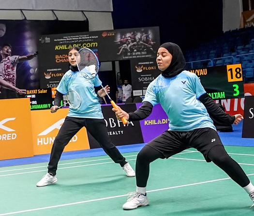 Tay vợt cầu lông Ghadeer chia sẻ: "Tôi không chơi cho bản thân, mà muốn truyền cảm hứng cho giới trẻ"