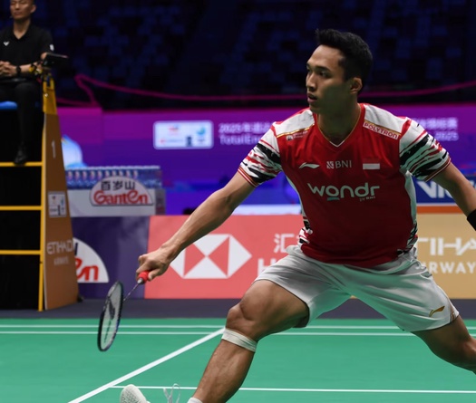 Jonatan Christie tiếp tục đà thăng hoa vào cuối mùa giải, khi vào vòng 2 giải cầu lông Hylo Open 2025