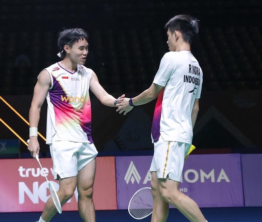 Thailand Masters 2026: Cầu lông Indonesia chắc chắn vô địch đôi nam với trận chung kết nội bộ