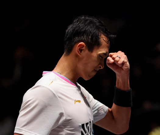 Jonatan Christie trở lại đỉnh cao khi loại ĐKVĐTG ở giải cầu lông All England Open 2024