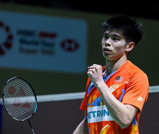 Leong Jun Hao tiếp tục gieo sầu cho chủ giải cầu lông Indonesia Open 2024