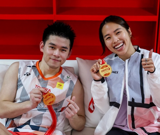 Indonesia Masters 2025: Cầu lông Thái Lan toàn thắng nội dung đơn