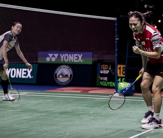Yeo Jia Min - bạn tốt cản đường Nguyễn Thùy Linh ở giải cầu lông German Open 2025