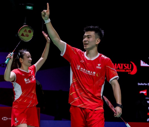 Zheng Si Wei và Huang Ya Qiong thành công nhất lịch sử giải cầu lông Indonesia Masters