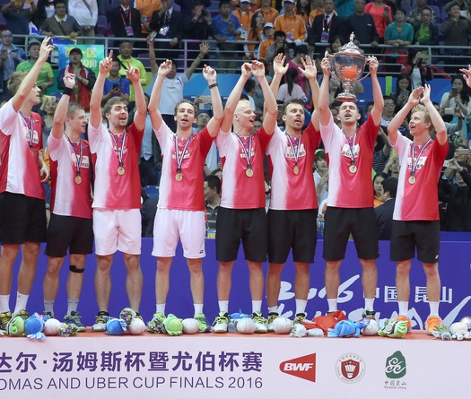 Điểm danh các đội cầu lông vô địch Thomas Cup tại Trung Quốc