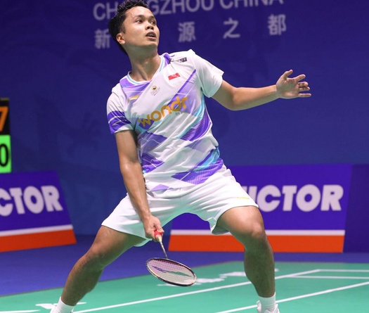 Anthony Ginting tin rằng chiến thắng ở vòng 16 Victor China Open 2024 do số 1 thế giới cầu lông Shi Yu Qi chấn thương