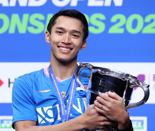 Jonatan Christie giành ngôi vô địch đơn nam lịch sử cho cầu lông Indonesia ở All England Open 2024