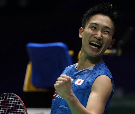 Cựu số 1 cầu lông thế giới Momota vẫn thắng tại Thomas Cup 2024