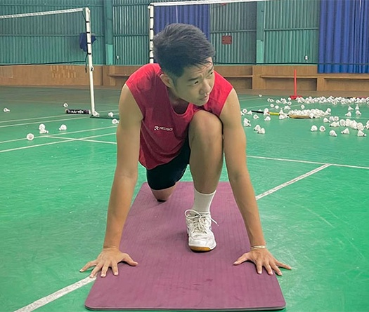 Chuẩn bị cho cầu lông SEA Games 31: Lê Đức Phát học hỏi cựu số 1 thế giới Peter Gade