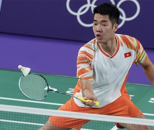Lê Đức Phát gây nhiều khó khăn cho hạt giống cầu lông Olympic Paris 2024