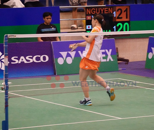 Nguyễn Thùy Linh vượt khó vào bán kết đơn nữ giải cầu lông Vietnam Open 2024