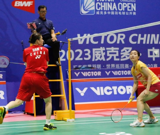 Trực tiếp cầu lông Đan Mạch mở rộng ngày 19/10: Nguyễn Thùy Linh gặp lại số 8 thế giới Han Yue