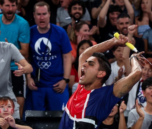 Garrido suýt gây sốc ở cầu lông Olympic Paris 2024: "Tôi đã suýt chết, vì vậy tôi không quan tâm đến việc chết trên sân"