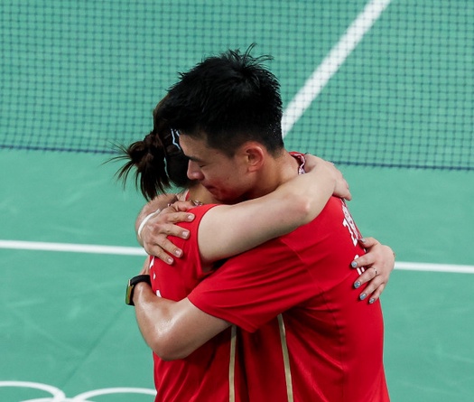 Đôi nam nữ thống trị cầu lông thế giới hoàn thành nhiệm vụ vô địch Olympic