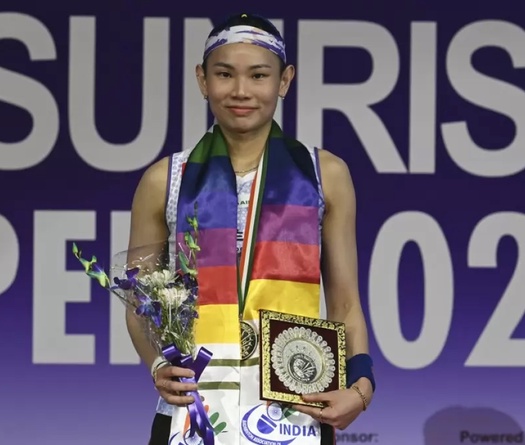 Idol của Nguyễn Thùy Linh hạ ĐKVĐ cầu lông Olympic để vô địch đơn nữ India Open 2024