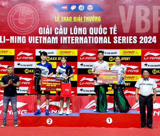 Chủ nhà tạo dấu ấn ở Li-Ning Vietnam International Series 2024