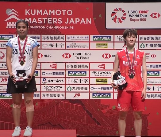 Cầu lông Kumamoto Masters Japan 2023: Trung Quốc trắng tay các nội dung đơn