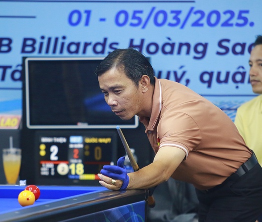 Khởi tranh vòng tuyển chọn 1 giải billiard carom 3 băng TP.HCM World Cup 2025