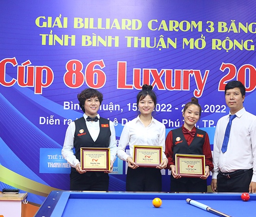 Giải carom 3 băng tỉnh Bình Thuận mở rộng 2022: Lộ diện các ứng viên cho những giải phụ