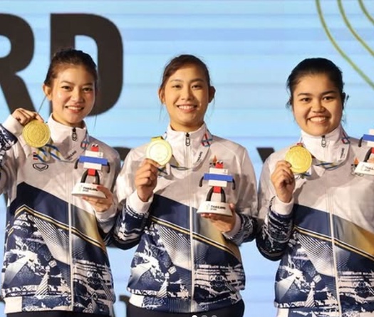 Dàn “siêu nhân” nữ billiards mang về huy chương vàng SEA Games 33 đồng đội nữ đầu tiên cho Thái Lan ở bộ môn Snooker