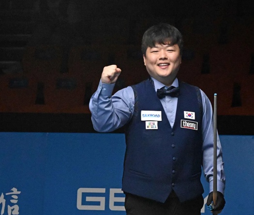 Myung-woo Cho đoạt huy chương vàng World Games 2025 nội dung billiard carom 3 băng