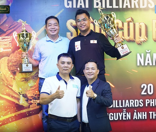 Siêu Cúp Phúc Thịnh 2025 tìm ra 2 nhà vô địch, công bố hệ thống tour billiards 3C đấu hấp dẫn 