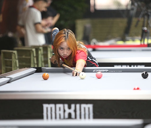 Người đẹp Hồng Nhung gây ấn tượng tại giải pool 9 bi B52 Billiards Club Chào Sài Gòn 2024