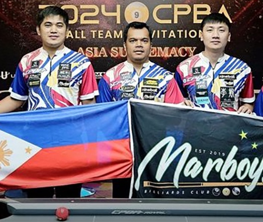 Philippines ngược dòng vô địch Giải billiard CPBA 9-ball Teams Invitational - Asia Supremacy