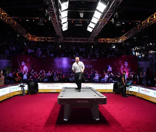 Absolute Pool vinh danh billiards pool 2023: Hanoi Open độc chiếm 2 hạng mục