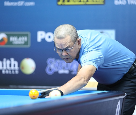 Giải Billiard Carom 3 băng HBSF Cup Tour 3 năm 2023: Huyền thoại Lý Thế Vinh bị loại sớm