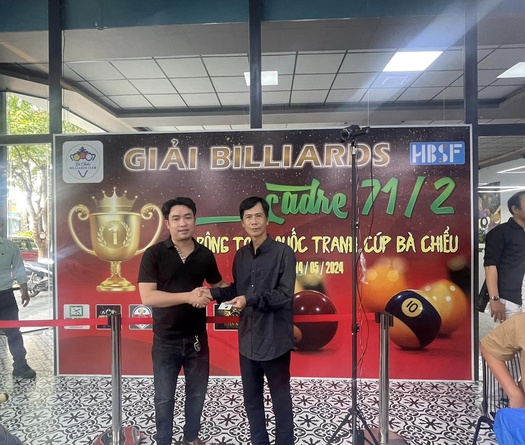 Dàn cao thủ thi nhau “1 cơ đủ điểm” tại giải billiards Cadre 71/2 Serie A Cup CLB Bà Chiểu 3