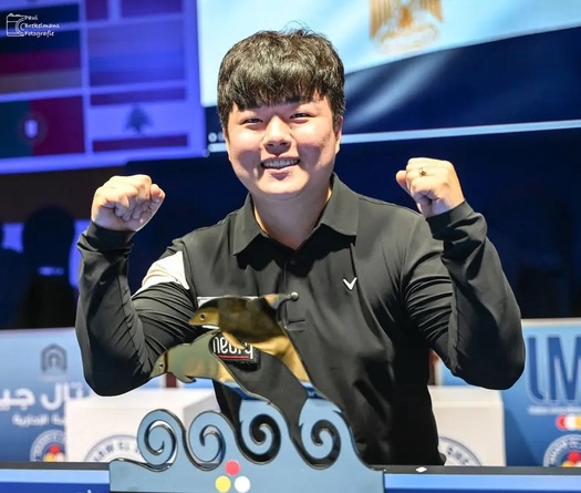 Myuong Woo Cho xuất sắc chen vào chung kết giải billiards Survival Masters 2024