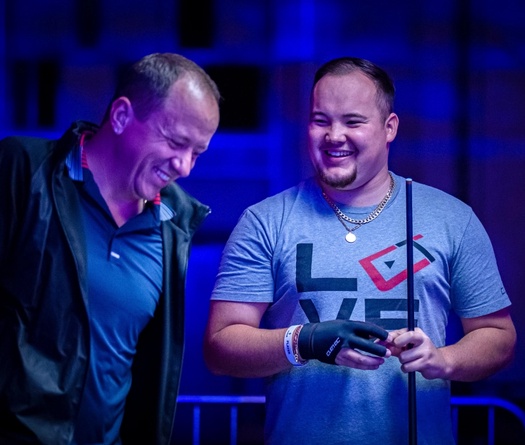 Shane Wolford và Fedor Gorst - những "tân binh" của giải billiards Mosconi Cup 2023