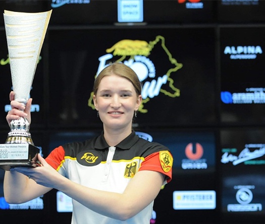 Veronika Ivanovskaia bảo vệ danh hiệu ở giải billiard St Pongau Open