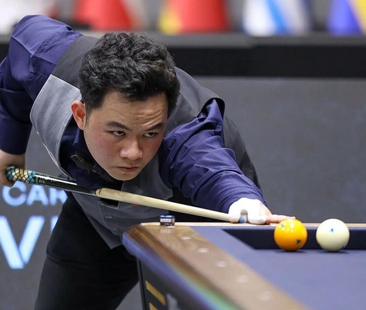 Trần Quyết Chiến và Bao Phương Vinh lại dùng tuyệt chiêu song tô vào tranh vô địch billiards đồng đội thế giới