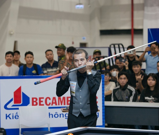 Giải Billiards Carom 3 băng Quốc tế Bình Dương lần thứ XII năm 2024 - Cúp Becamex IJC để lại ấn tượng sâu sắc