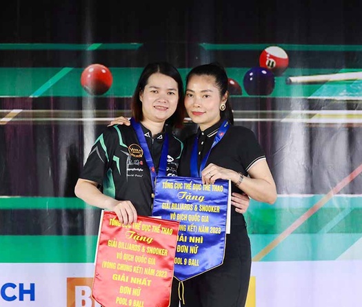 Giải Billiards & Snooker VĐQG 2023: TPHCM có HCV thứ 2 sau "nội chiến" Bùi Xuân Vàng vs Huỳnh Thị Ngọc Huyền