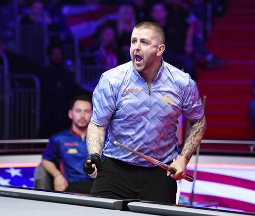 Kết quả pool Mosconi Cup mới nhất 10/12: Châu Âu bứt phá thần tốc, nghiền áp Mỹ tuyệt đối