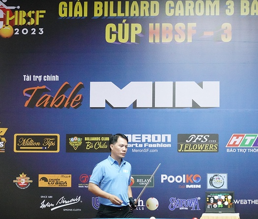Lịch thi đấu billiard carom 3 băng Cúp HBSF – 3 năm 2023