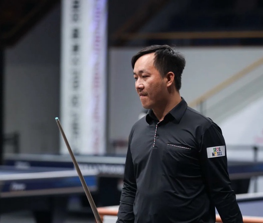 Đào Văn Ly rất cố gắng, nhưng Sergio Jimenez "nói rất tiếc" ở Giải billiard 3C Porto World Cup 2025